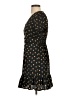 Aqua 100% Polyester Polka Dots Black Casual Dress Size XS - photo 5