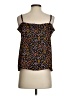 Ann Taylor LOFT 100% Polyester Brown Sleeveless Top Size S - photo 2