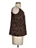 Ann Taylor LOFT 100% Polyester Brown Sleeveless Top Size S - photo 4