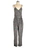 Elevenses Paisley Gray Jumpsuit Size 5 - photo 1