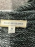 Poof Excellence 100% Acrylic Black Pullover Sweater Size M - photo 7