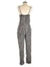 Elevenses Paisley Gray Jumpsuit Size 5 - photo 2