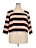 Boutique + Pink 3/4 Sleeve Top Size 2X - photo 1