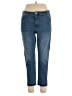 Nine West Solid Blue Jeans Size 16 - photo 1