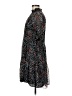 CeCe 100% Polyester Print Black Casual Dress Size M - photo 5