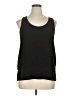 Brass Black Sleeveless Top Size XL - photo 1