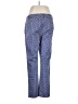 Joe Fresh Print Blue Casual Pants Size 12 - photo 2