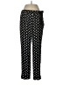 J.Crew 100% Polyester Polka Dots Black Casual Pants Size 8 - photo 1