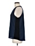 Peyton Jensen 100% Polyester Blue Sleeveless Blouse Size M - photo 5