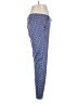 Joe Fresh Print Blue Casual Pants Size 12 - photo 4