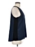 Peyton Jensen 100% Polyester Blue Sleeveless Blouse Size M - photo 4