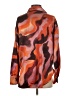Bailey 44 Animal Print Orange Long Sleeve Blouse Size S - photo 2