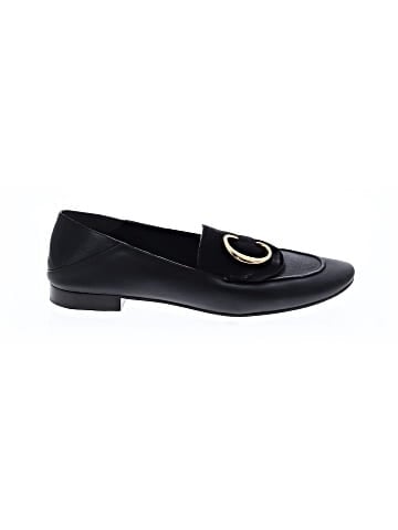 Chloé Leather C Logo Loafers (view 1)