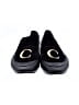 Chloé Black Leather C Logo Loafers Size EU 41 - photo 2