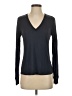 Theory Gray Long Sleeve Top Size S - photo 1