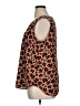 Anne Klein 100% Polyester Animal Print Brown Sleeveless Blouse Size 1X - photo 5