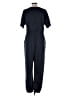 Roolee Solid Blue Jumpsuit Size L - photo 2