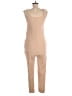 WAYF Solid Tan Jumpsuit Size M - photo 2