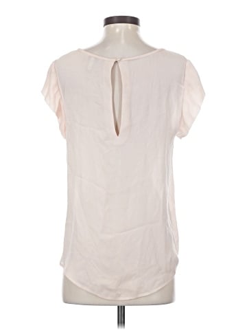 Joie Short Sleeve Silk Top (view 2)