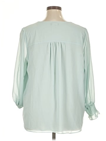 1.State 3/4 Sleeve Blouse (view 2)