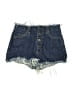 MOUSSY 100% Cotton Blue Denim Shorts Size Sm (1) - photo 1