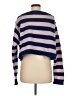 Hudson Gray 100% Polyester Stripes Blue Pullover Sweater Size M - photo 2