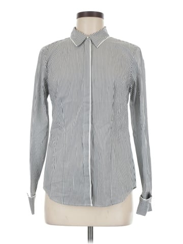 White House Black Market Long Sleeve Button-Down Shirt (view 1)