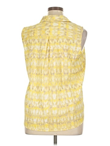 Calvin Klein Sleeveless Button-Down Shirt (view 2)