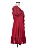 Shein 100% Polyester Hearts Red Casual Dress Size S - photo 4