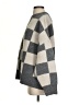 OAK + FORT Checkered-gingham Gray Pullover Sweater Size XS - photo 5