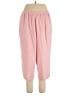 Maggie Sweet 100% Polyester Solid Pink Casual Pants Size 1X - photo 1