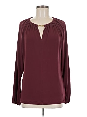MICHAEL Michael Kors Long Sleeve Blouse (view 1)