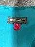 Vince Camuto 100% Polyester Teal Sleeveless Blouse Size M (petite) - photo 7
