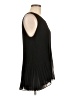 CATHERINE Catherine Malandrino 100% Polyester Black Sleeveless Blouse Size M - photo 4