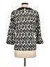 Downeast 100% Polyester Black 3/4 Sleeve Blouse Size M - photo 2