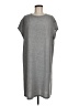Assorted Brands Solid Gray Casual Dress Size M - photo 1