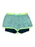 Nike Color Block Green Athletic Shorts Size S - photo 1