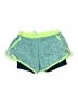 Nike Color Block Green Athletic Shorts Size S - photo 2