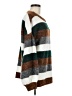 Andree by UNIT Stripes Brown Pullover Sweater Size M - photo 4