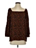 J.Jill Brown 3/4 Sleeve Blouse Size S - photo 1