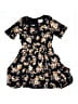 Mia Joy Floral Black Dress Size 10 - photo 1