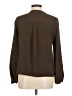 Forever 21 100% Polyester Brown Long Sleeve Blouse Size M - photo 2