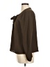 Forever 21 100% Polyester Brown Long Sleeve Blouse Size M - photo 5