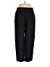 Krisa 100% Linen Black Linen Pants Size M - photo 1