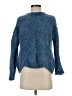 Aqua 100% Polyester Blue Pullover Sweater Size S - photo 1