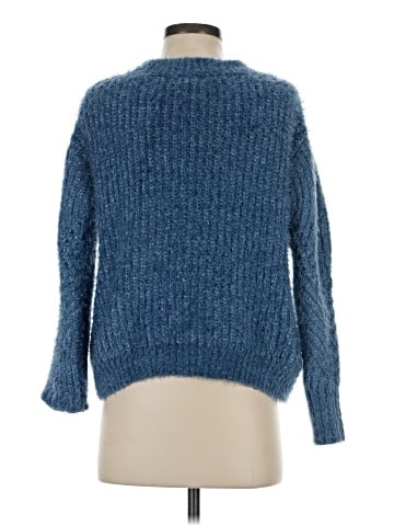 Aqua Pullover Sweater (view 2)