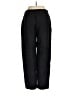 Krisa 100% Linen Black Linen Pants Size M - photo 2