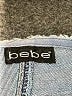 Bebe Hearts Blue Jeans Size 28 waist - photo 3
