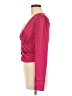 WAYF Pink Long Sleeve Blouse Size 8 - photo 5