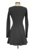 Forever 21 Solid Gray Casual Dress Size S - photo 2